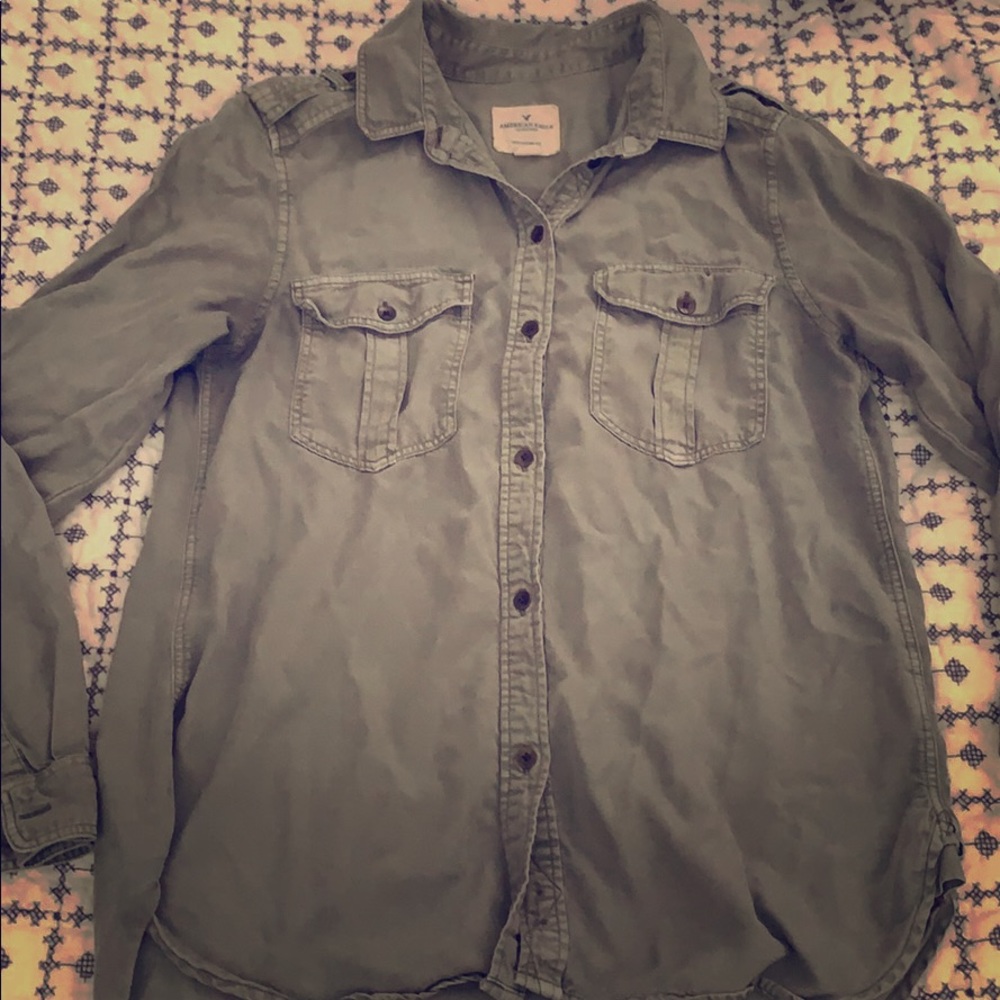 Green flannel